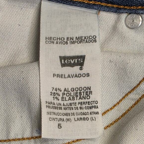 y2k Vintage streetwear grunge authentic  bootcut Levi's Jeans sz 5 buttonfly - Picture 11 of 15